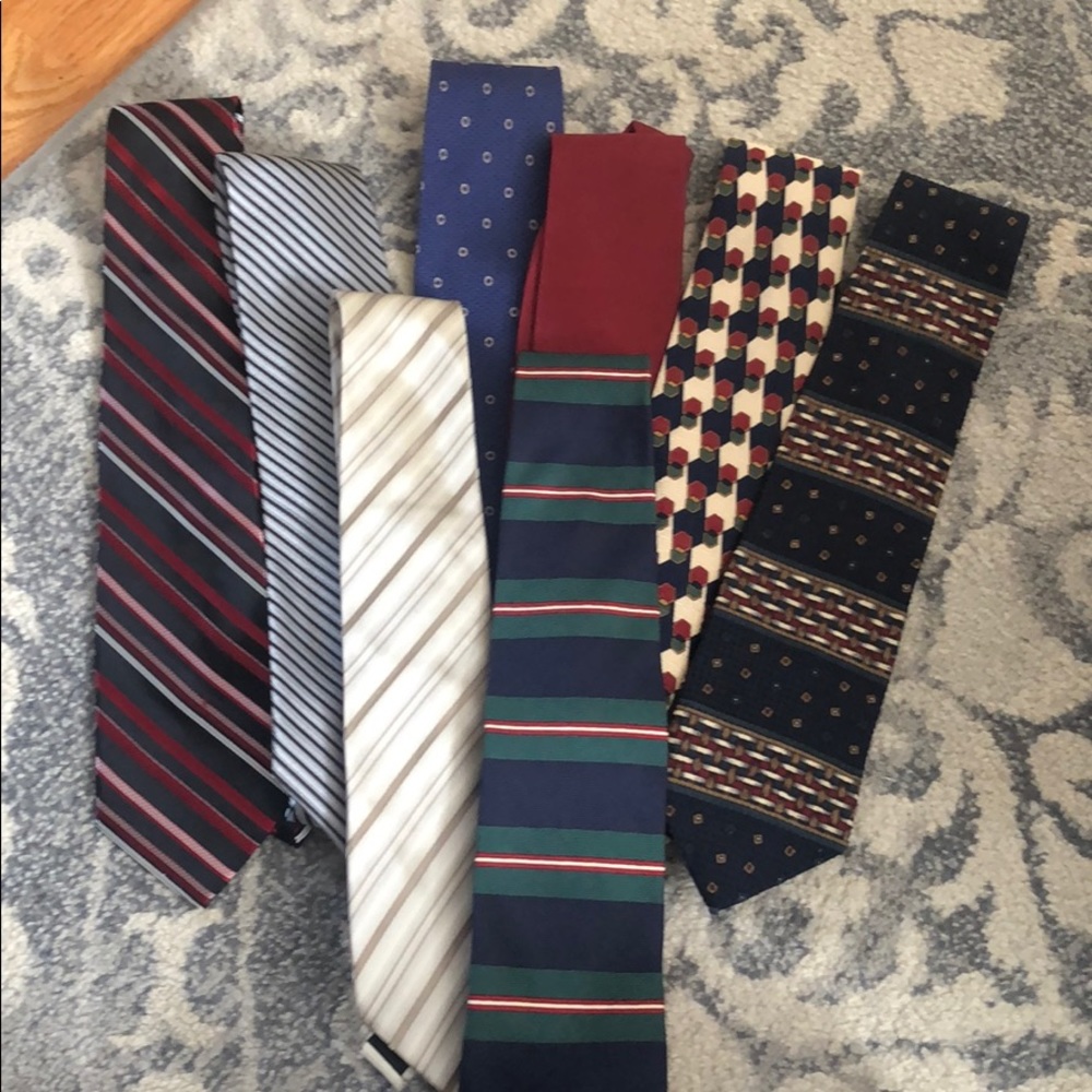Mens ties (bundle of 8)